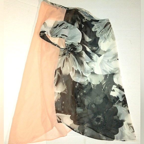 Gorgeous AMERICAN EAGLE Colorblock Floral Print Blouse ~Medium~ - Picture 3 of 16